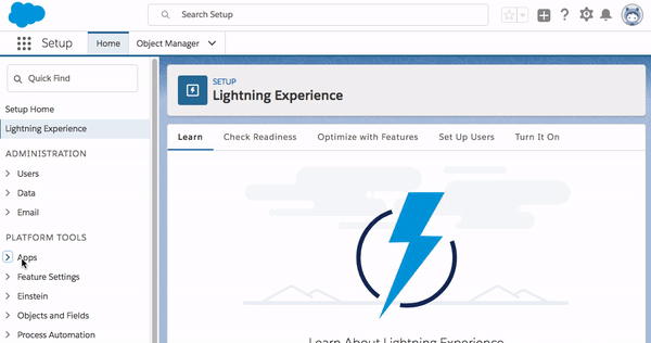 classic to lightning app builder in salesforce