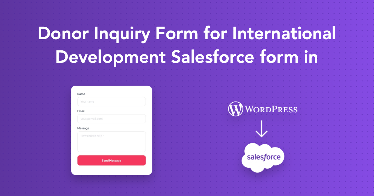 Channel Form Salesforce Franchise Inquiry Form for Partner & Channel Form for ...